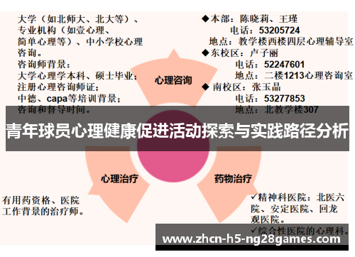 青年球员心理健康促进活动探索与实践路径分析